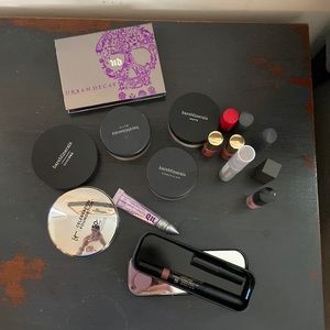 Lot of makeup